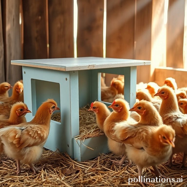 how to train chickens to use nesting box